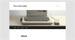 Desktop Screenshot of fireinthevalley.com